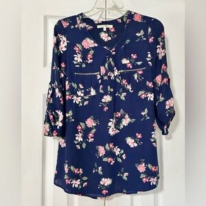Wishful park blouse top shirt woman size medium